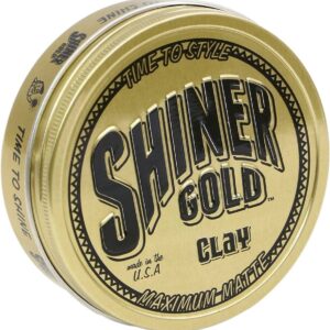 SHINER GOLD MAXIMUM MATTE CLAY POMADE